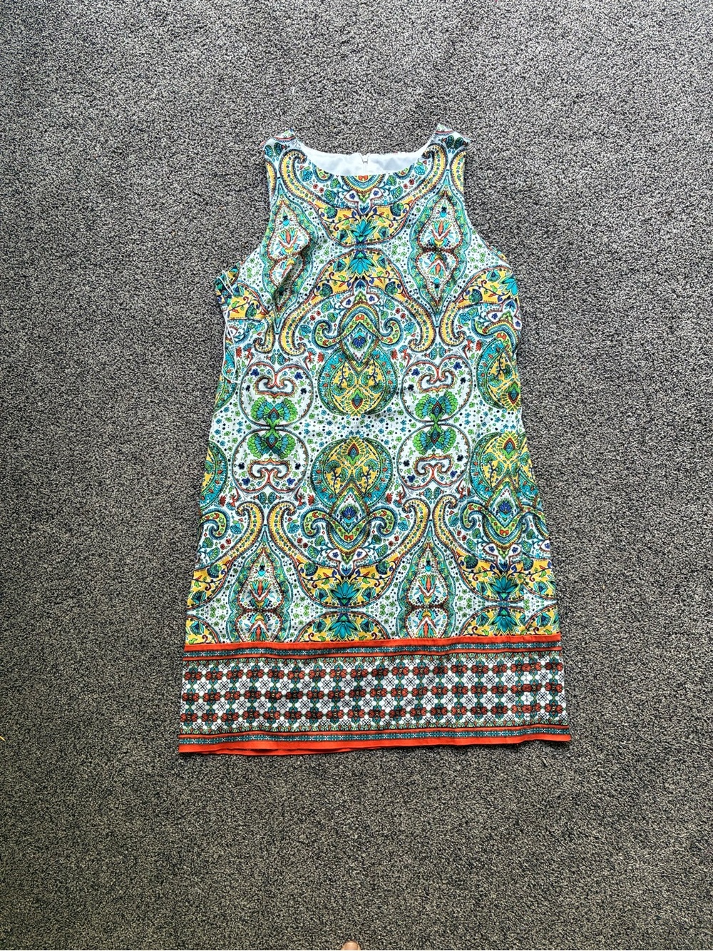 Maggy London Floral Sheath Style Summer Dress, Size US 10